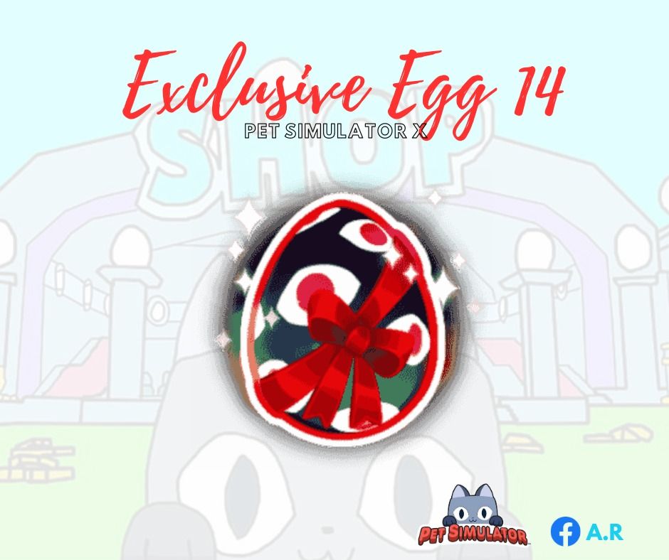Exclusive Egg 14 PSX | Pet simulator x eggs, Video Gaming, Gaming ...