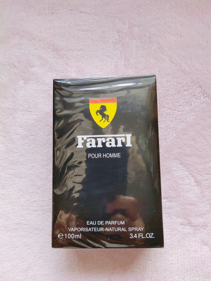 Farari Perfume (Category: Fragrance & Deodorants) located in Mandaluyong City. Submitted by nescreates (Listing ID 1236485403, Image 1). Description: From balikbayan box. EDP 100ml..