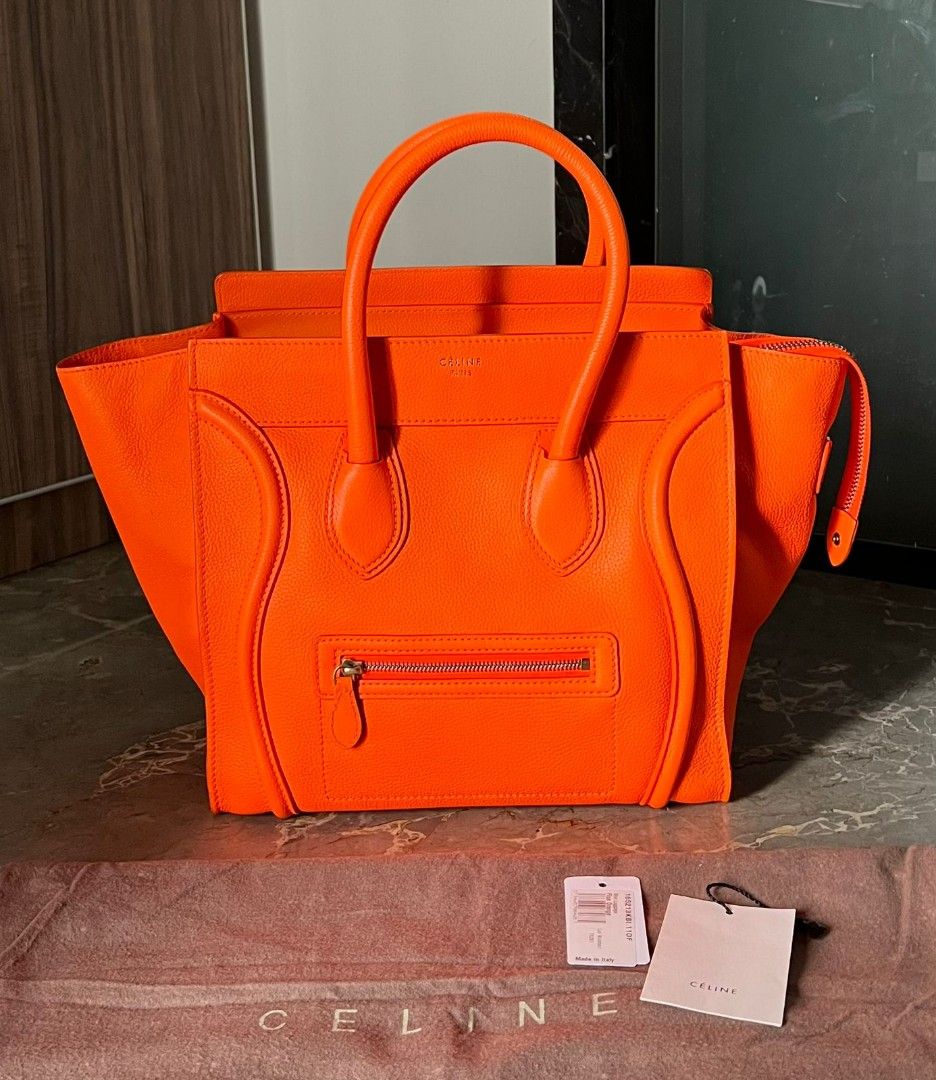celine orange bag