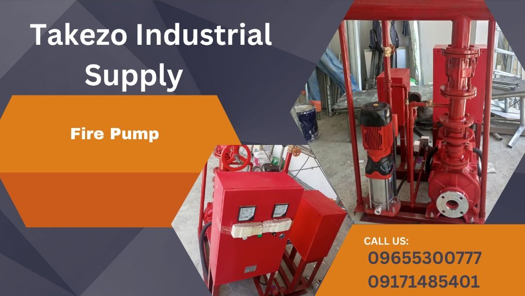 Fire Pump (Category: Construction Tools & Equipment) located in Manila. Submitted by angiedalu10338 (Listing ID 1236472163, Image 1). Description: Fire Pump Specs: 25hp/3phase Price: 350,000 For faster transaction call txt or viber 0-9-6-5-5-3-0-0-7-7-7 0-9-1-7-1-4-8-5-4-0-1 Look for angie *PRICE MAY CHANGE WITHOUT PRIOR NOTICE *ITEM IS VAT EXCLUSIVE *SUBJECT FOR AVAILABILITY *PRICE DEPENDS ON THE SIZES.