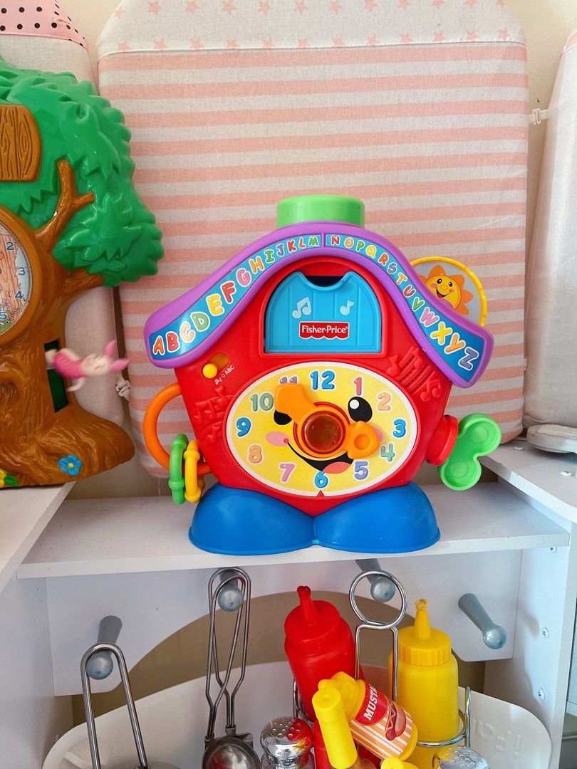 Fisher price 2025 clock toy