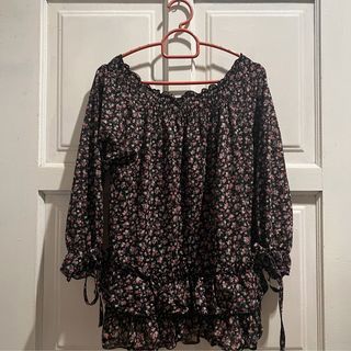 Floral Off Shoulder Blouse