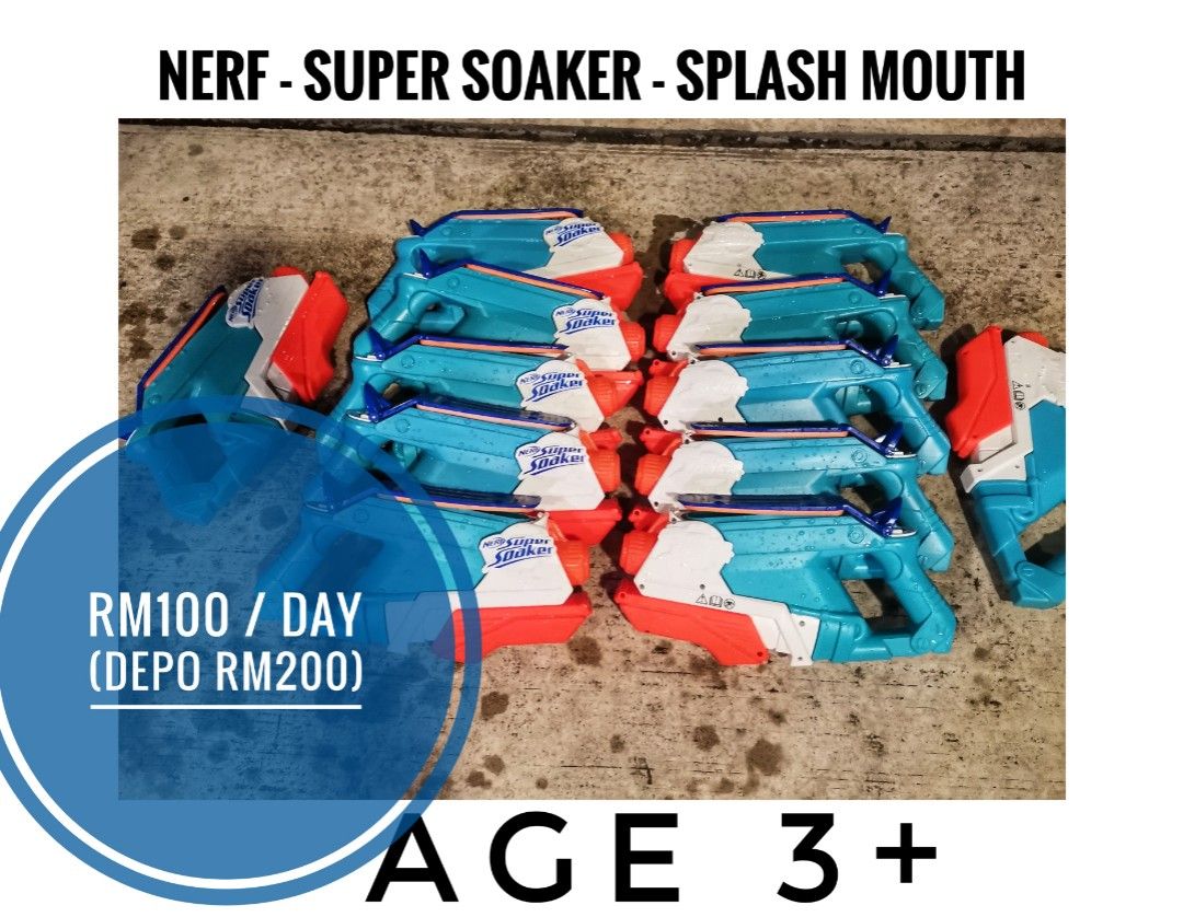 Nerf gun discount age 3