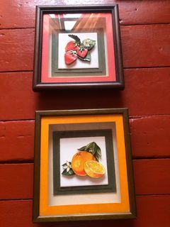Fruits wall art frame