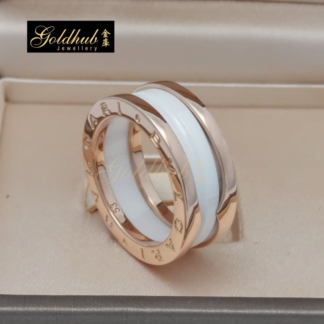 Bvlgari discount ceramic ring