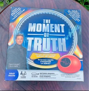 Fun! Adult Board game “The moment of Truth”