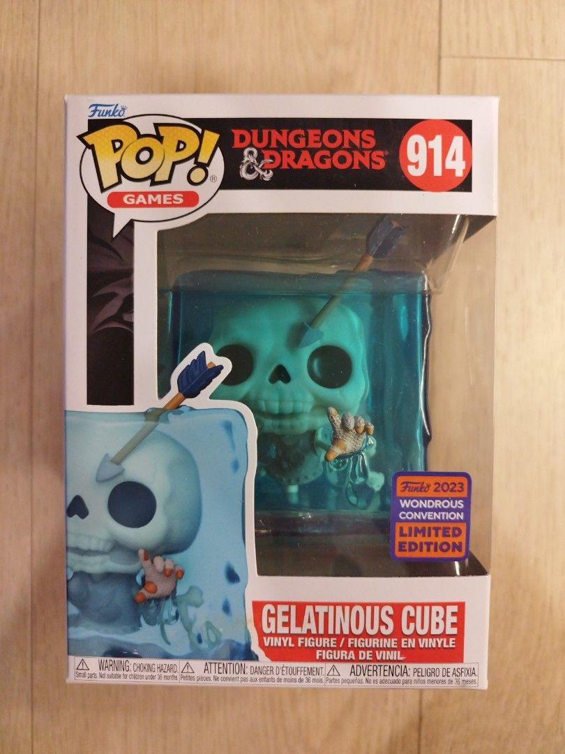 Funko Pop Dungeons and Dragons Gelatinous Cube Wondrous Convention