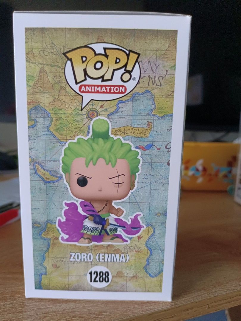 (PREORDER) Funko Pop Animation: One Piece - Zoro Enma Glow Exclusive