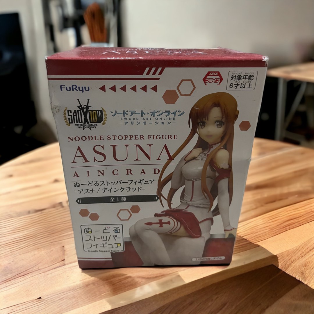 Furyu Sword Art Online Noodle Stopper Figure Asuna Aincrad, Hobbies
