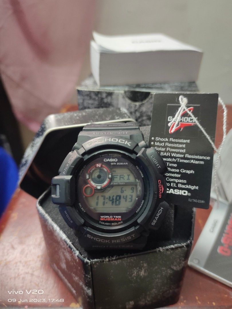 G shock G9300 Mudman red eye Luxury Watches on Carousell