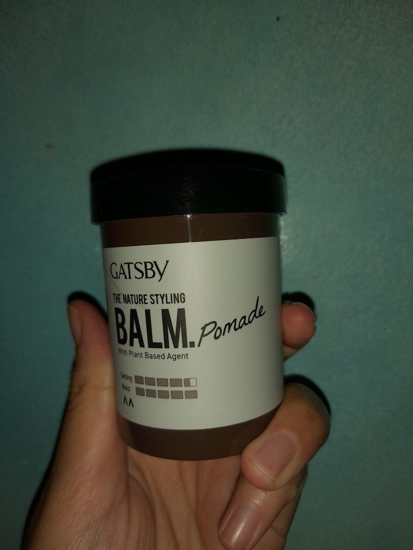 Gatsby The Nature Styling Balm Pomade, Kesehatan & Kecantikan