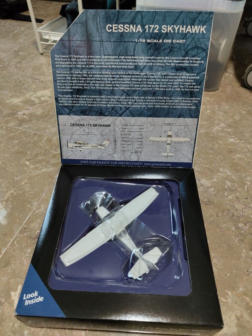 Diecast cheap cessna 172