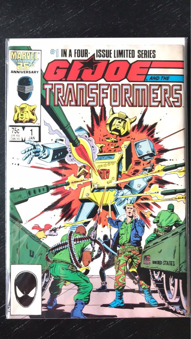 GI Joe and the Transformers 1,2,3 and 4, Hobbies & Toys, Books