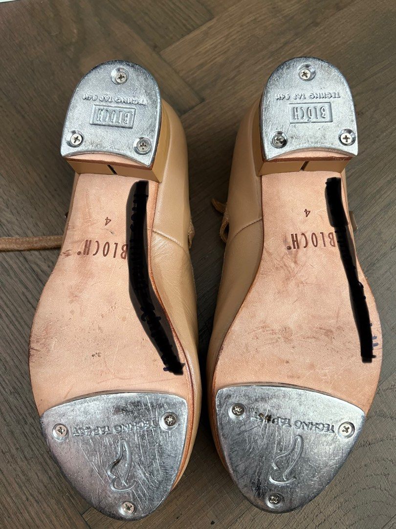 Girls tan tap shoes discount