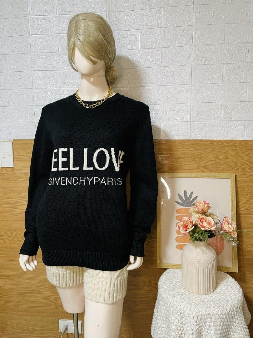 I feel new arrivals love givenchy sweater