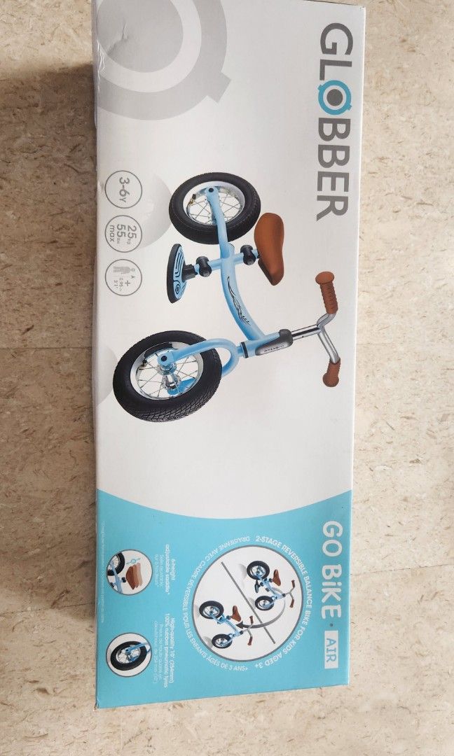 Globber Balance Go Bike Air, Babies & Kids, Infant Playtime on Carousell