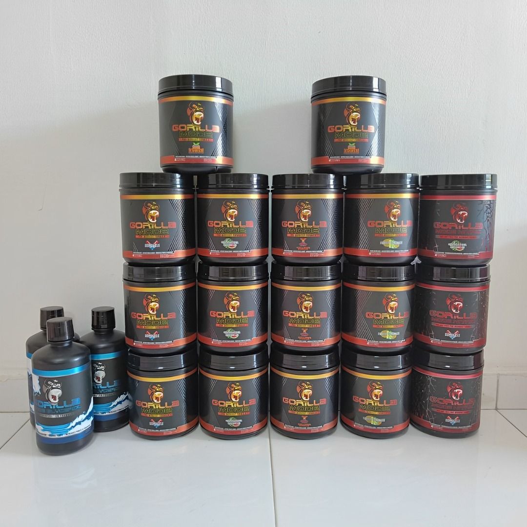 Gorilla Mode Pre Workout Gorilla Mode Nitric Gorilla Mind Glycerol