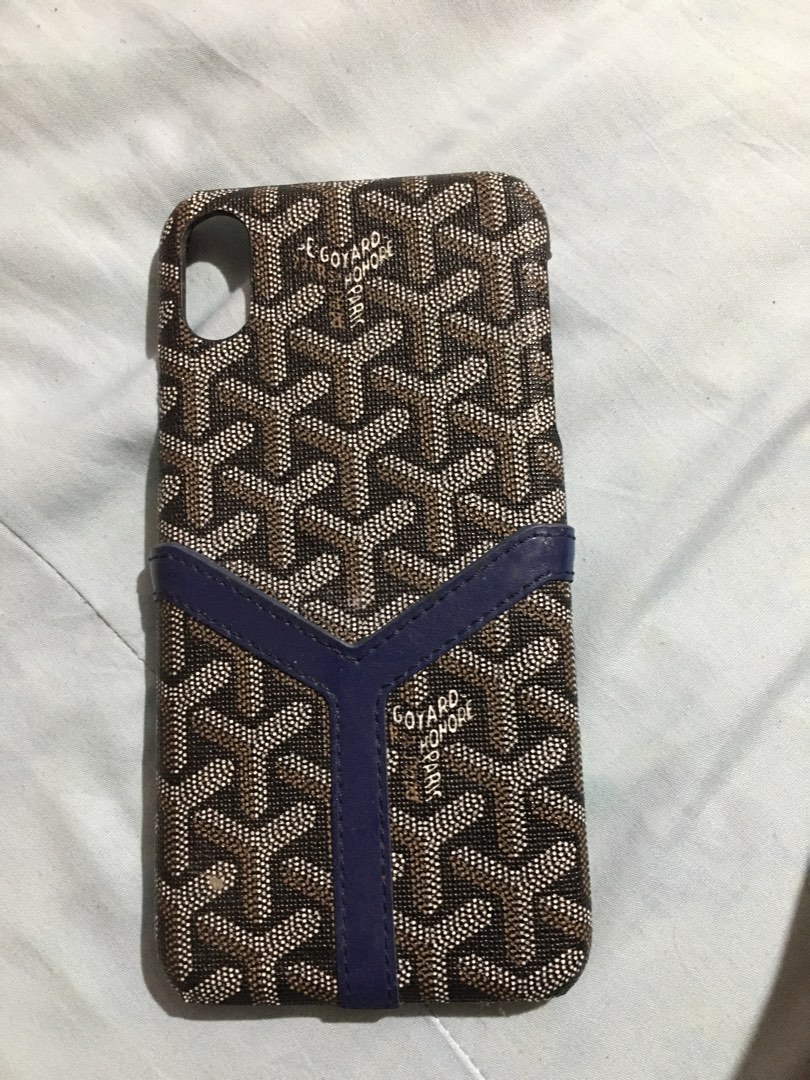 Goyard iphone X case, Mobile Phones & Gadgets, Mobile & Gadget Accessories,  Cases & Sleeves on Carousell