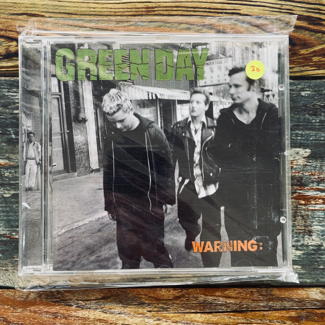 Green Day Warning Cd Germany Press, Hobbies & Toys, Music & Media