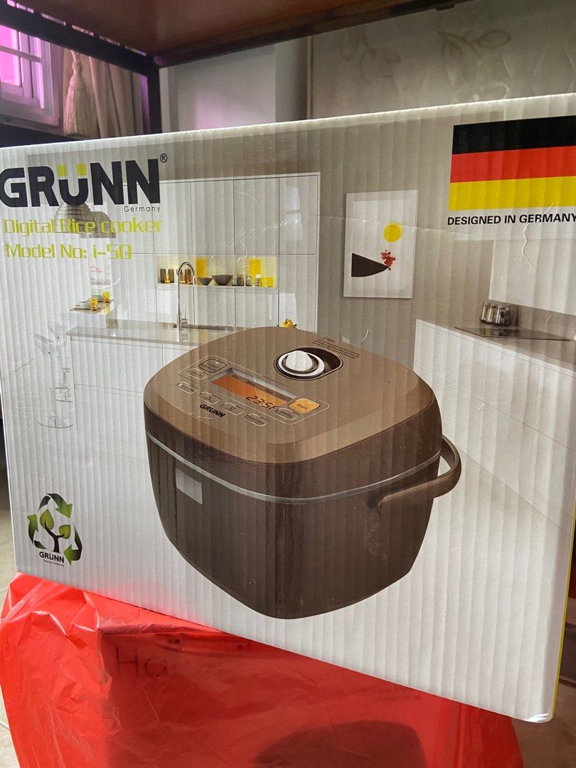 Grunn Digital Rice Cooker, TV & Home Appliances, Kitchen Appliances