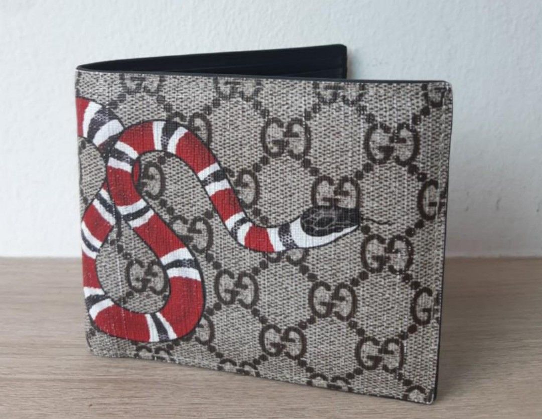 Gucci kingsnake wallet fake new arrivals