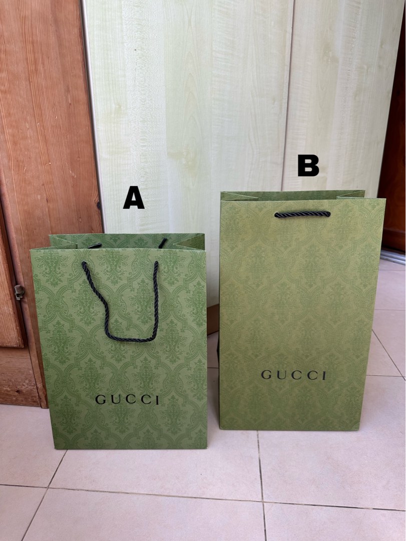 Paper bag deals gucci