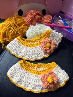 Handmade 鈎針編織寵物圍巾