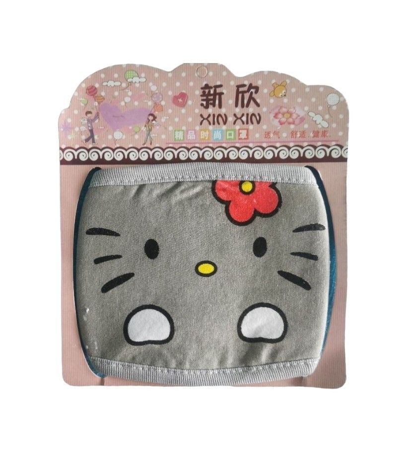 reusable hello kitty face mask