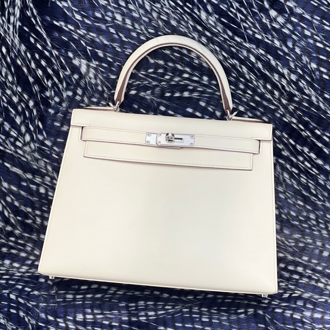 Hermes Kelly 28 - HSS Gris Mouette, Luxury, Bags & Wallets on Carousell