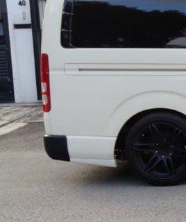Hiace Rear bumper fin.