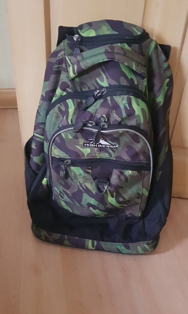 High Sierra Trolley Backpack (Category: Backpacks) located in Manila. Submitted by korinnekc (Listing ID 1236494903, Image 1). Description: High Sierra with Trolley for school and travel used but in good condition Gcash payment.