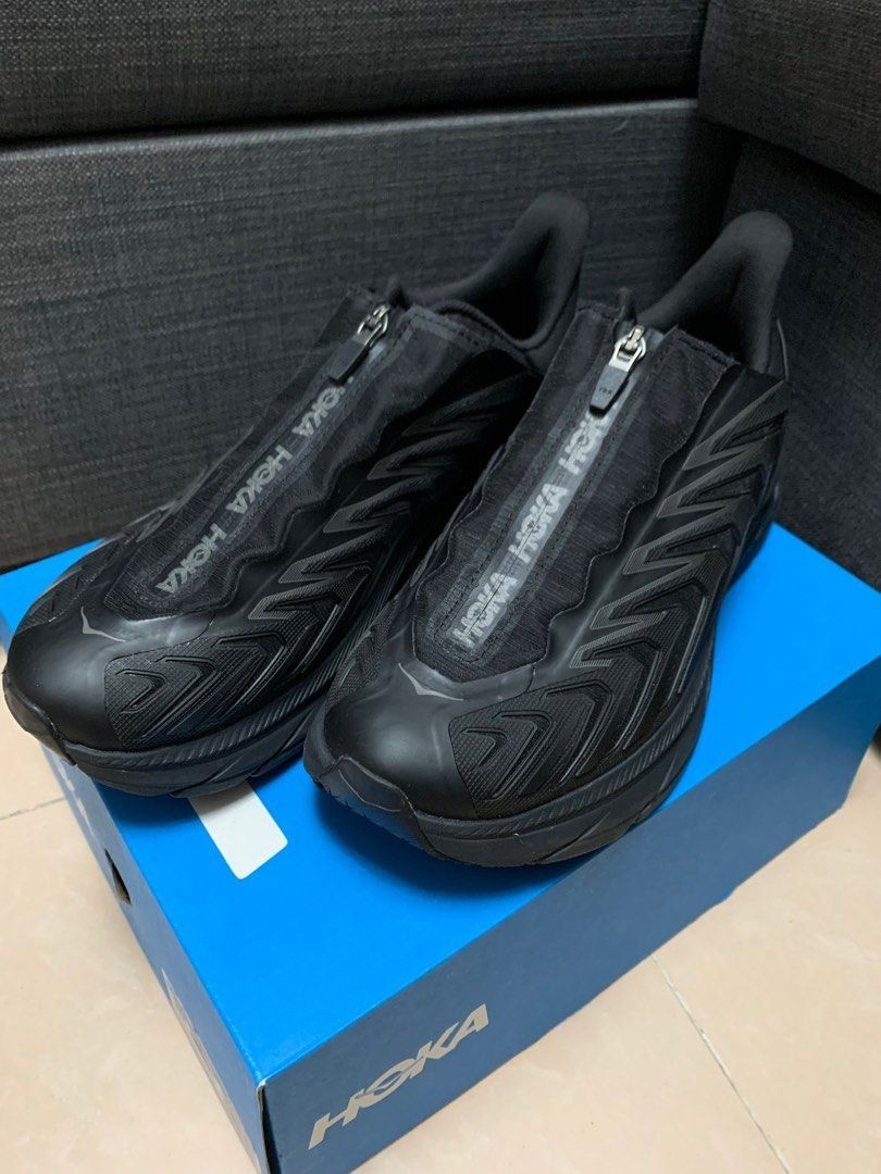Hokaoneone Clifton Project Us10 黑色, 男裝, 鞋, 波鞋- Carousell