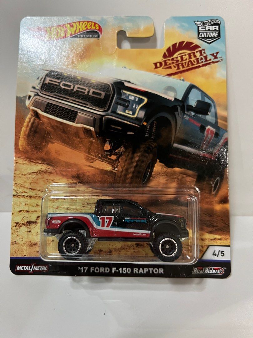 Hot wheels 17 2025 ford f150 raptor