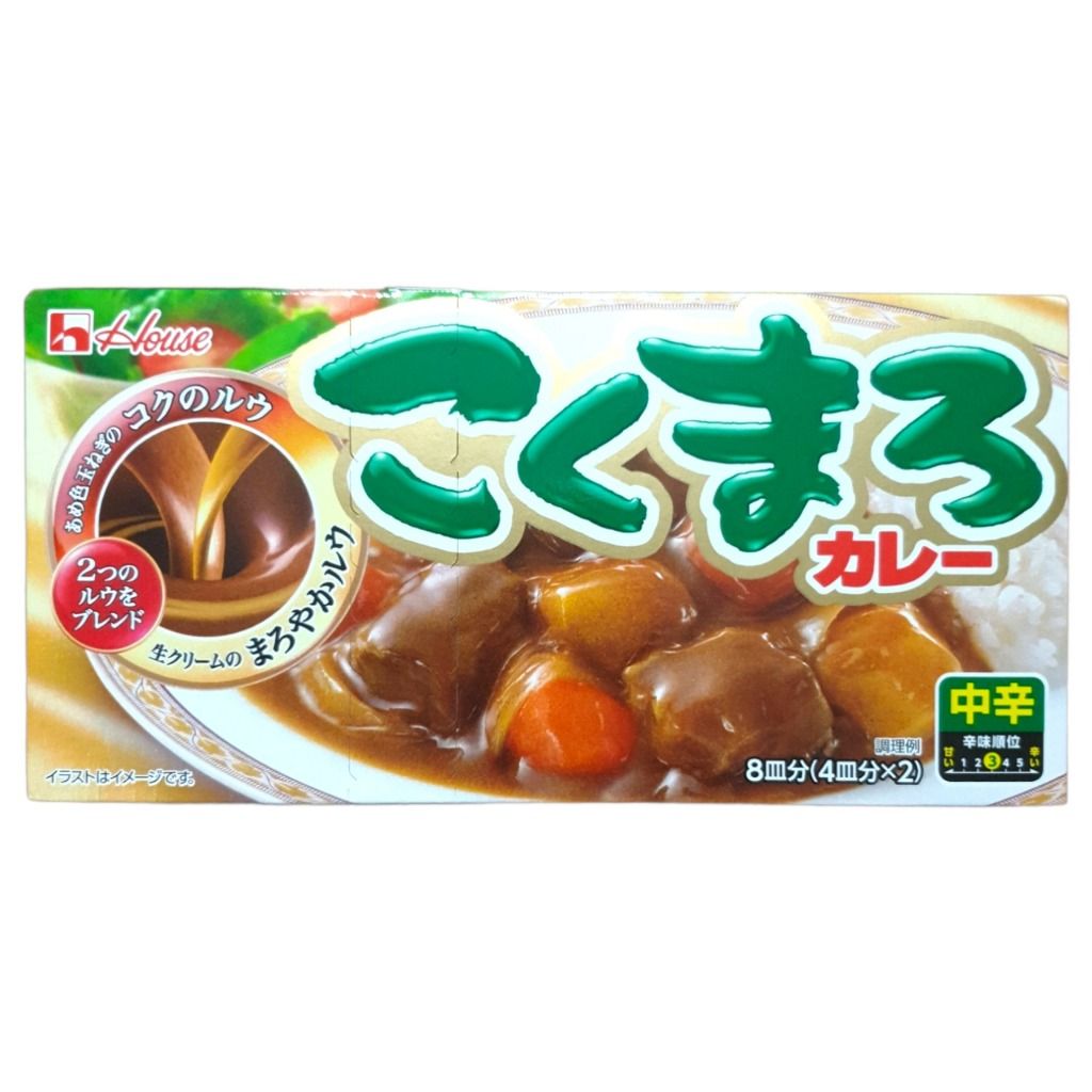 HOUSE FOODS VERMONT CURRY KOKUMARO CURRY ROUX JAPAN, Food & Drinks