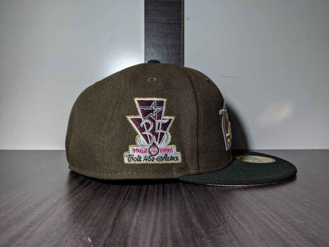 New Era Tacoma Rainiers Vegas Gold Two Tone Prime Edition 59Fifty Fitted  Hat, EXCLUSIVE HATS, CAPS