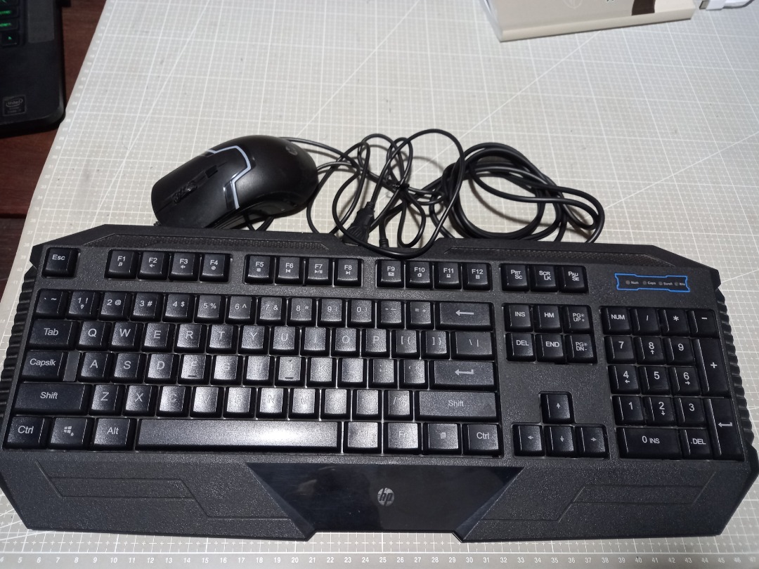 HP Gaming Keyboard + Mouse GK1100, Computers & Tech, Parts