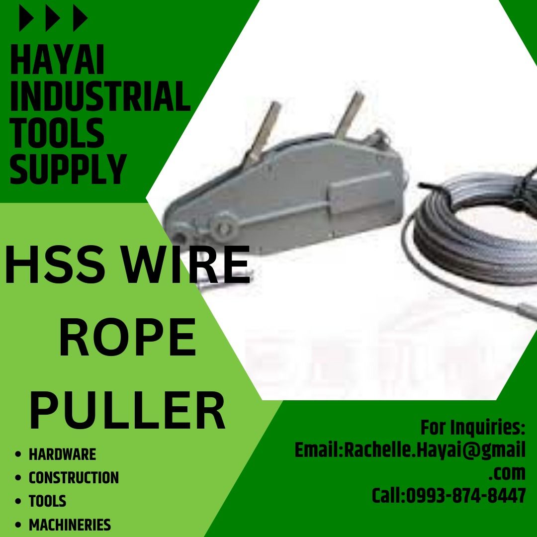 HSS WIRE ROPE PULLER, Commercial & Industrial, Industrial Equipment on ...