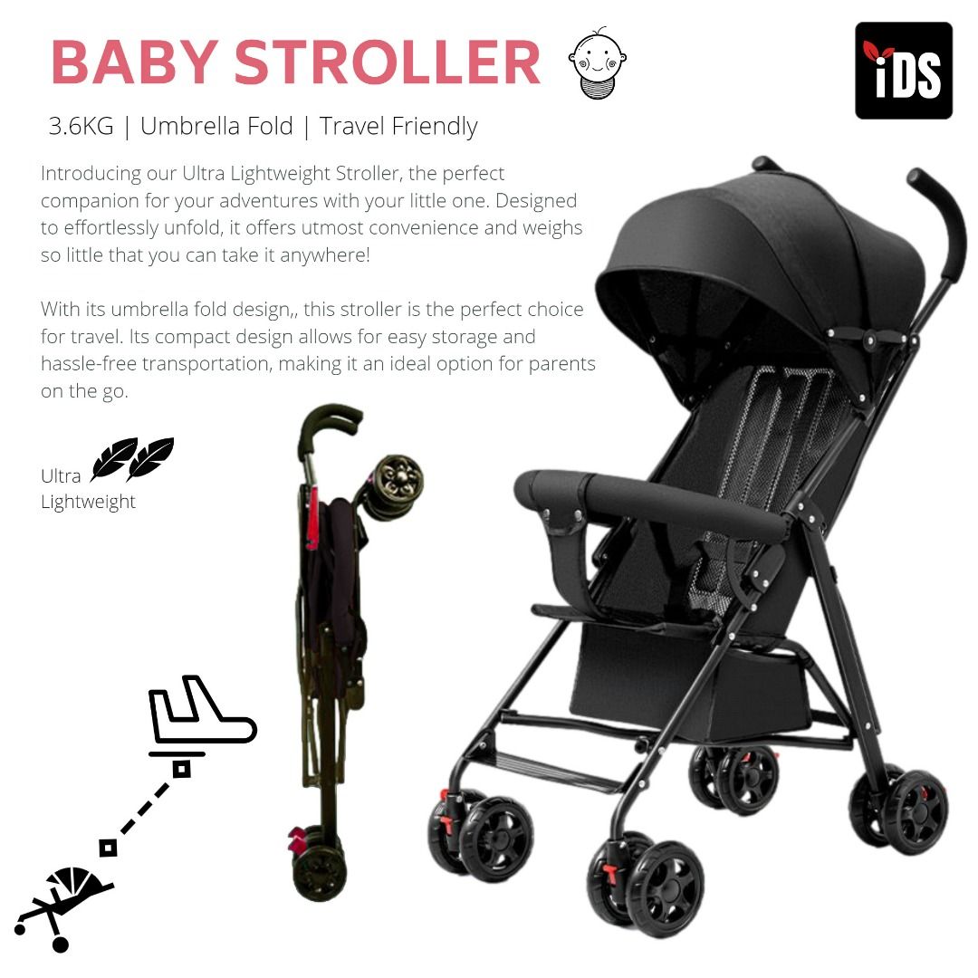 Umbrella store fold stroller