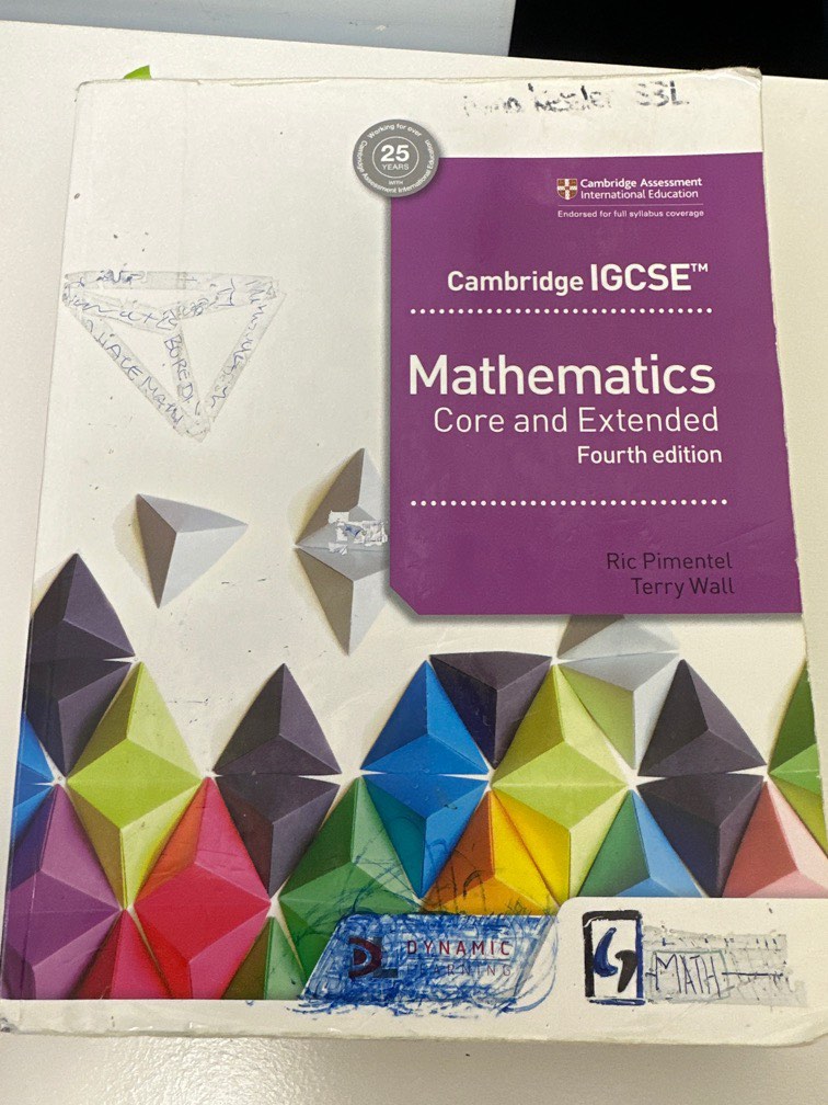 Igcse maths textbook carousell