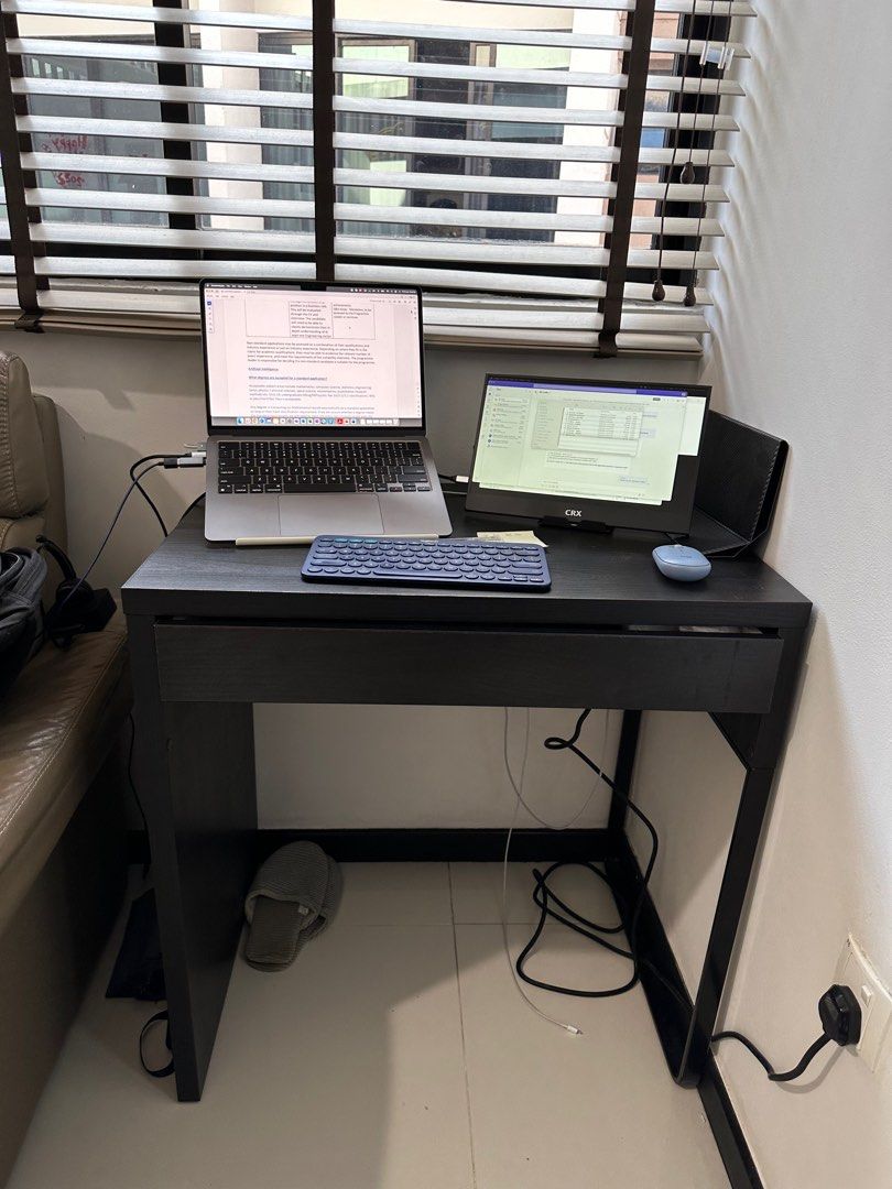 Ikea Computer Table + Computer chair, Furniture & Home Living