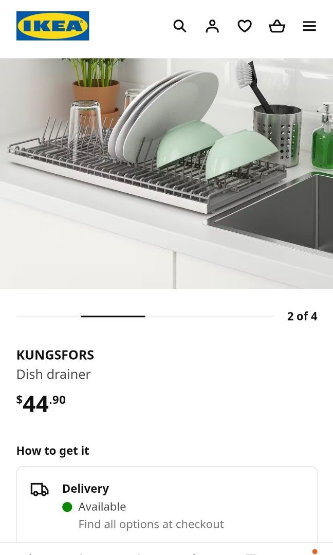 KUNGSFORS Dish drainer - IKEA