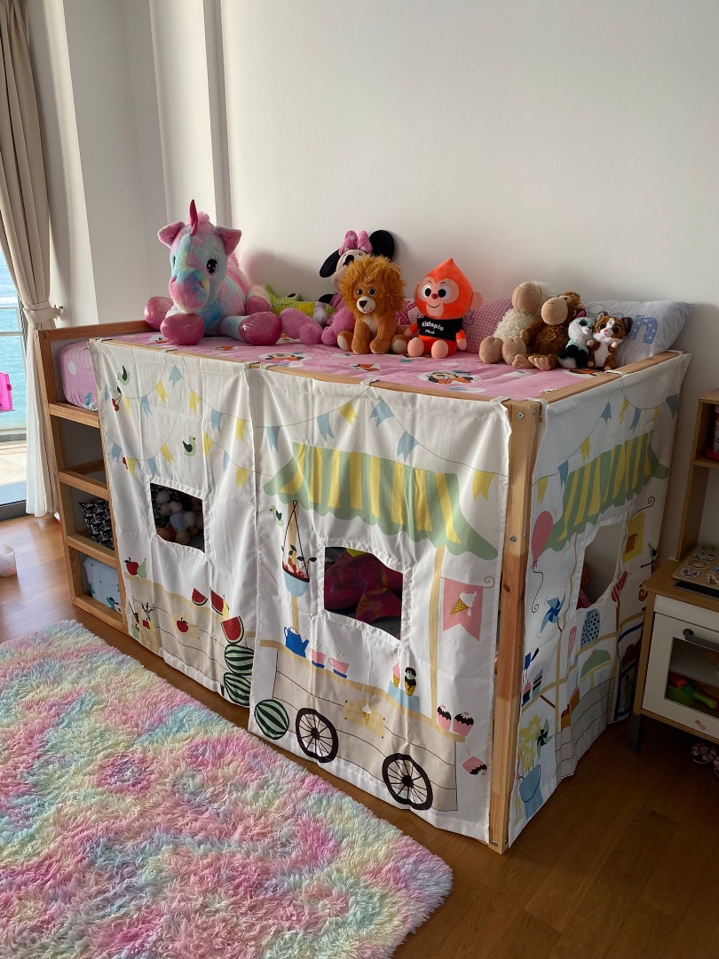 IKEA KURA Bunkbed 3 months old! Like new!, Furniture & Home Living