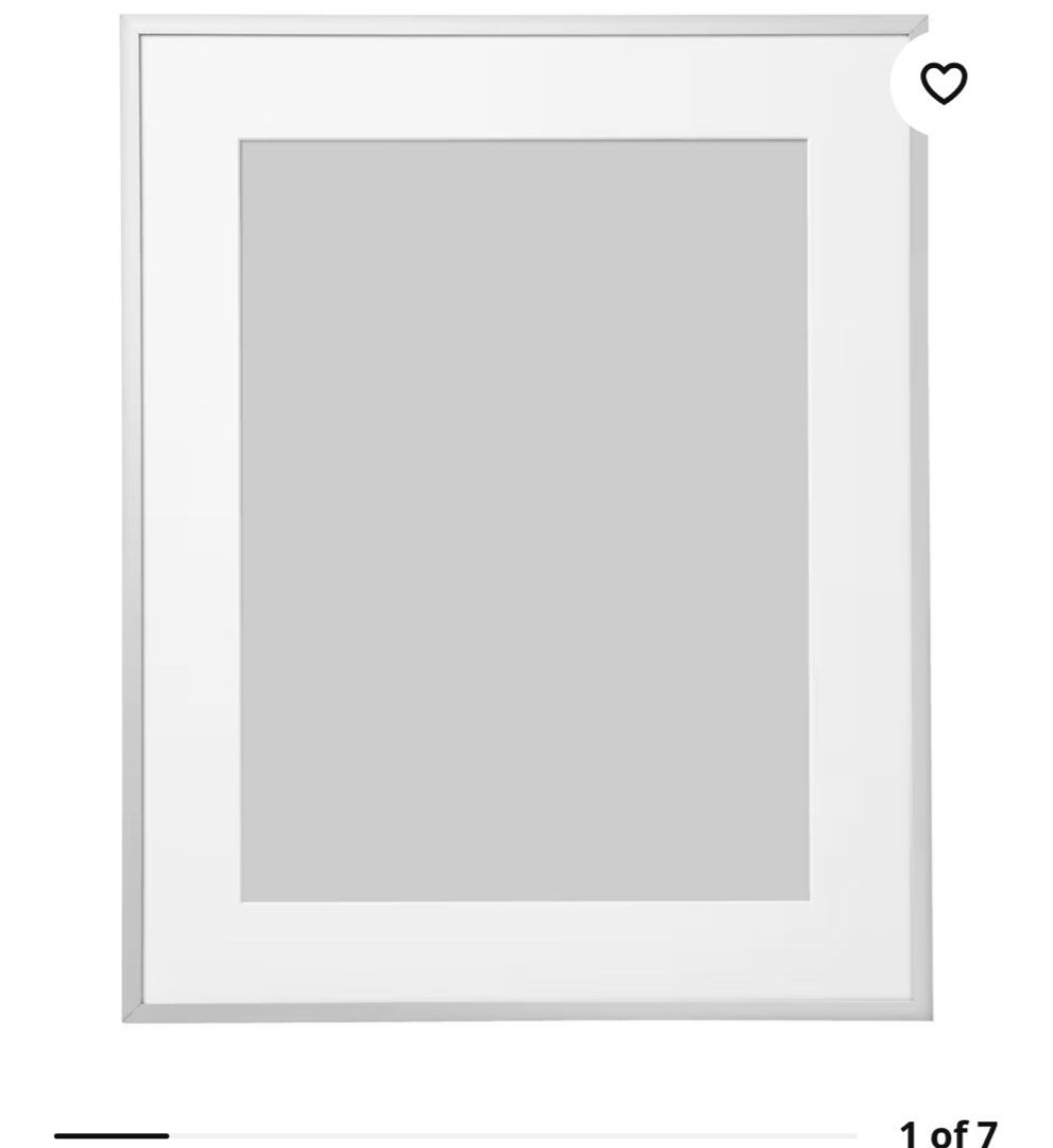 IKEA lomviken aluminium frames 40 x 50, Furniture & Home Living, Home