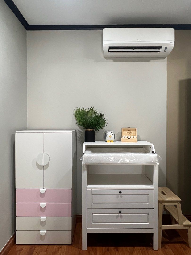 Ikea Sundvik Changing Table & wardrobe, Babies & Kids, Baby Nursery