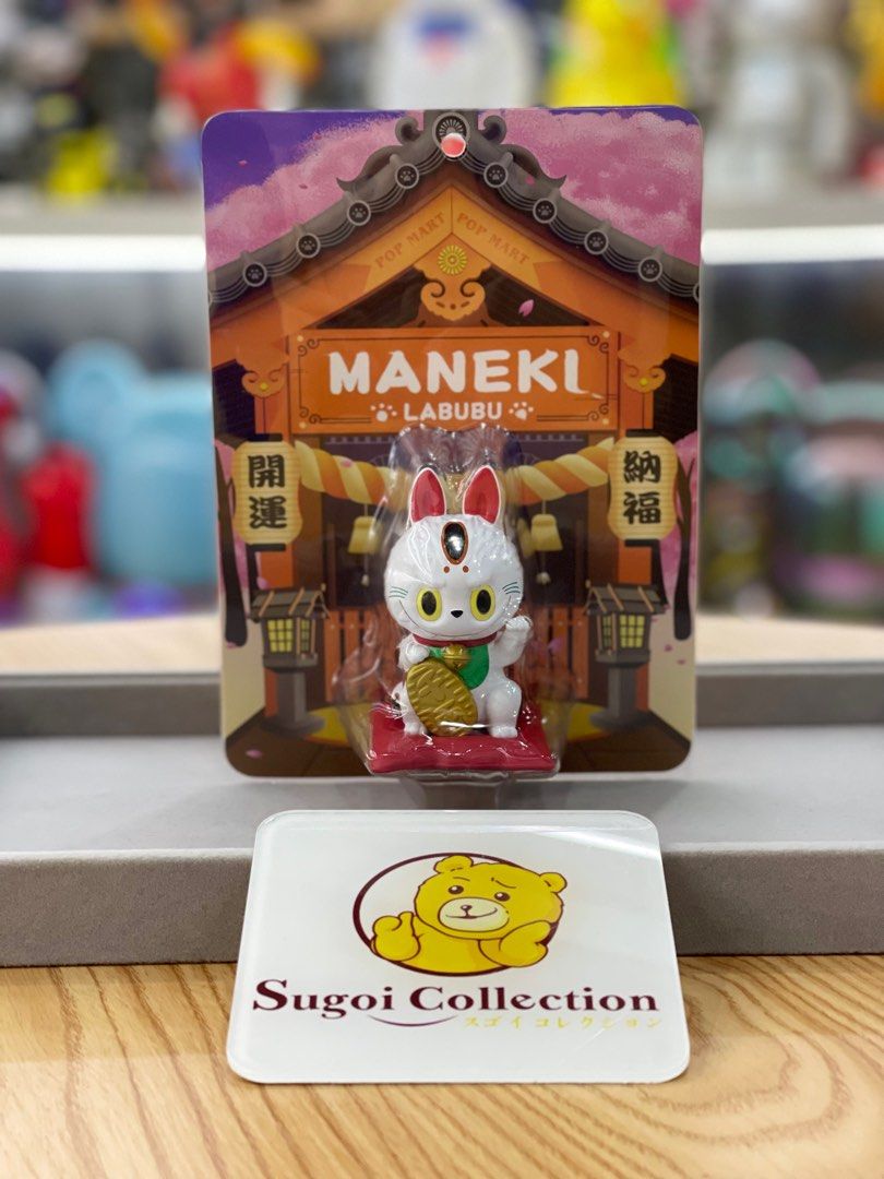POPMART MANEKI LABUBU 招きLABUBU 皆さん、こんにちは～😃⁣ ⁣ Good news, Japan! 🇯🇵 On August 7