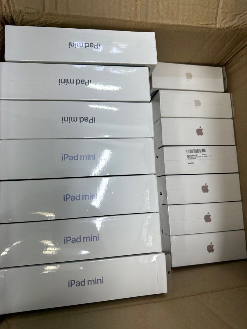 Ipad mini 6 (Category: iPad) located in San Juan City. Submitted by ajtswisswatches (Listing ID 1236535424, Image 2). Description: iPad Mini 6 64gb 25,800 256gb 35,900 Color: (Pink/purple/grey) iPad mini 5 256gb 25,000 (wifi) Gold Pencil 2 6,700 NOTE: All units are:👈👈 - ✅100% original authentic (legit) - ✅100% brand new Factory sealed - ✅standard factory package - ✅never activate, never open - ✅1 year warranty We accept credit card for installm