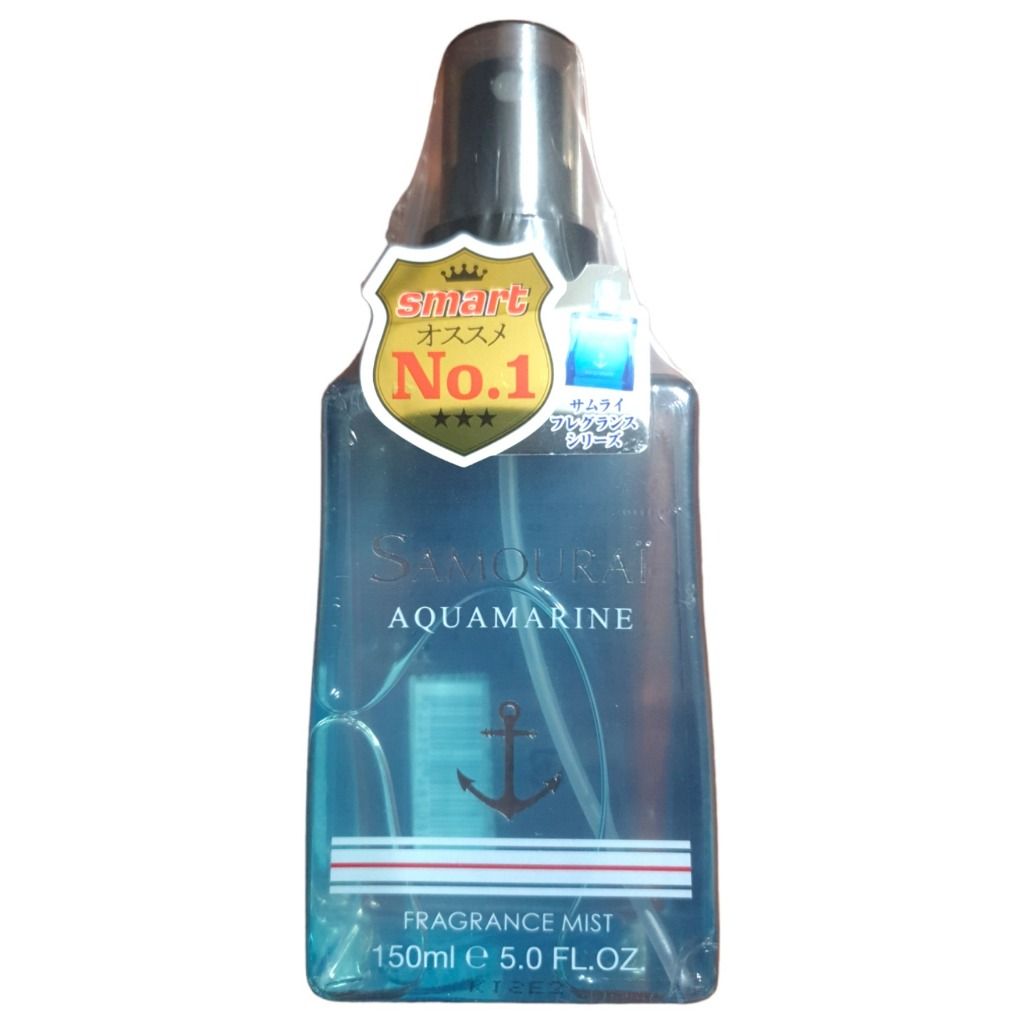 JAPAN SAMOURAI AQUAMARINE PERFUME FRAGRANCE MIST FOR MEN on Carousell