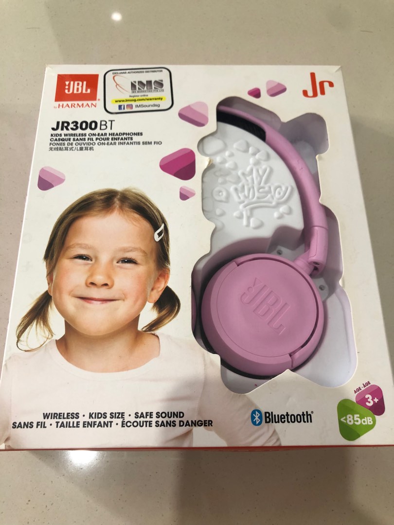 JBL headphones JR300BT with mic, Audio, Headphones & Headsets on Carousell
