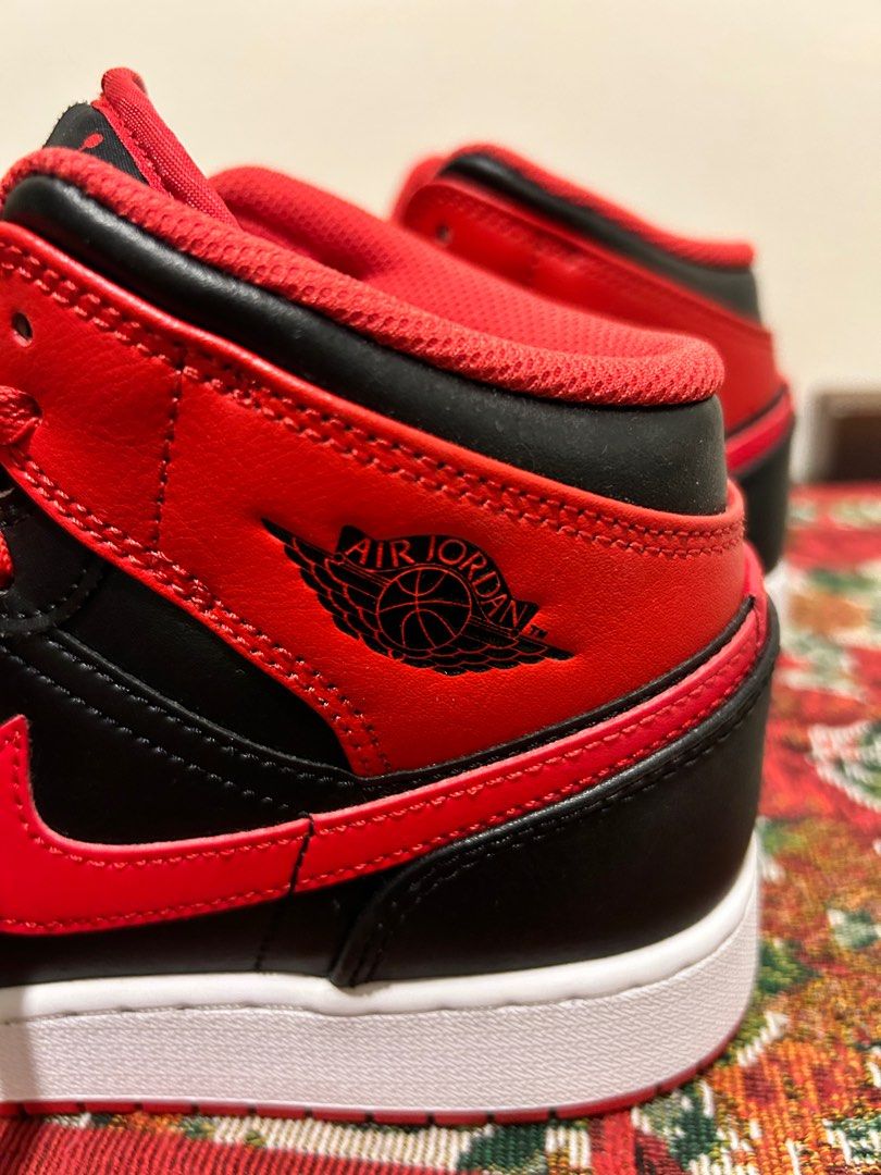 Air jordan 1 mid bred multicolor grade online school