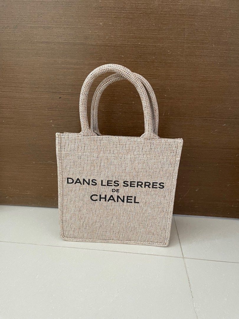 Chanel jute bag deals